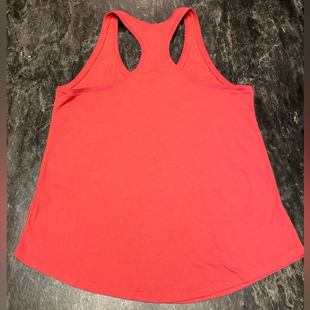 Nike Red Racerback Tank Top - Picture 3 of 3